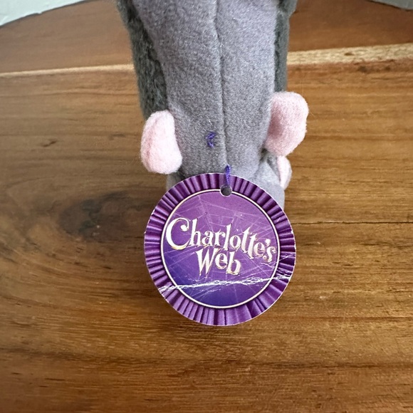 Charlotte's Web Templeton the Mouse Plush Promo/Wedy's - Picture 3 of 9